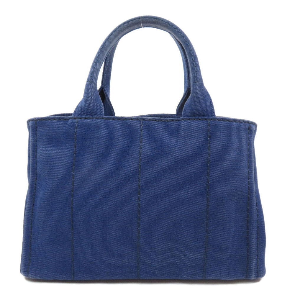 Prada Canapa Handbag Canvas Black